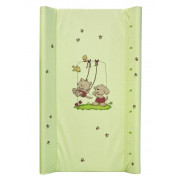 Pevná dvojhranná prebaľovacia podložka LORELLI 80x50cm, zelená